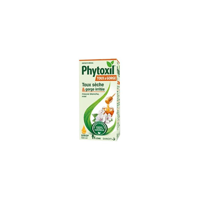 Phytoxil - Toux Sèche & Gorge Irritée - Miel - 100 ml
