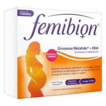 Femibion - Grossesse Metafolin + DHA - 28 comprimés + 28 capsules