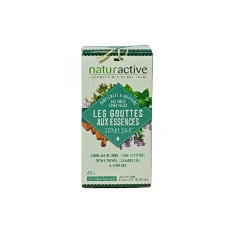 Gouttes Aux Essences (GAE) - Naturactive - Solution buvable - 45 ML
