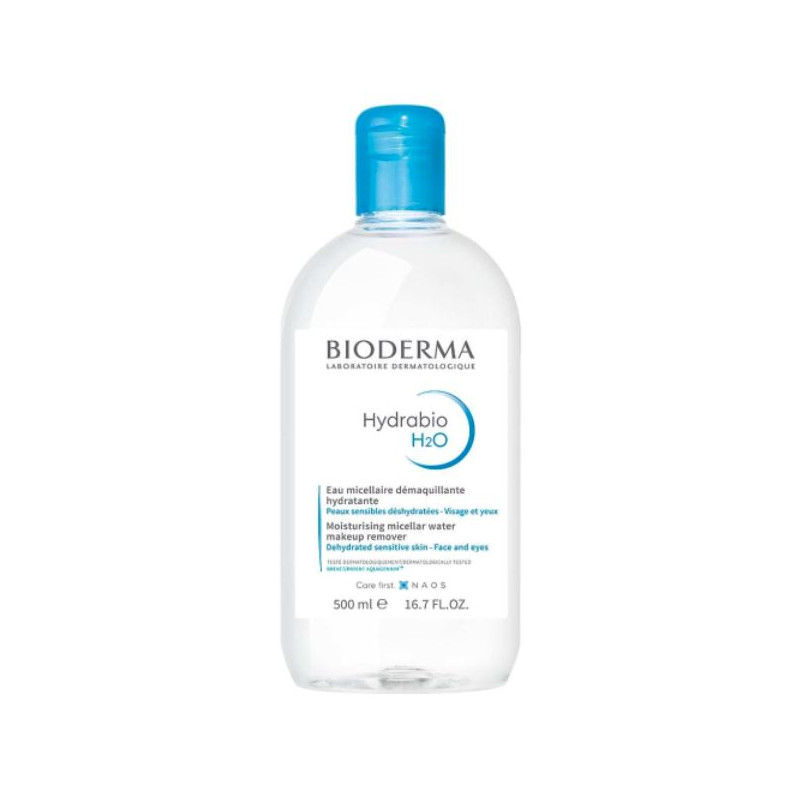 Hydrabio H2O -  Eau Micellaire Démaquillante Hydratante - Bioderma - 500 ml