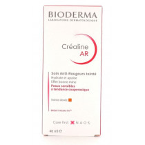 Crealine AR - Soin Anti-Rougeurs Teinté Dorée - Bioderma - 40 ml