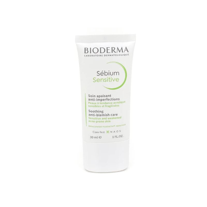 Sebium Sensitive - Soothing Anti-Imperfections Care For Acneic Skin - Bioderma - 30 ml