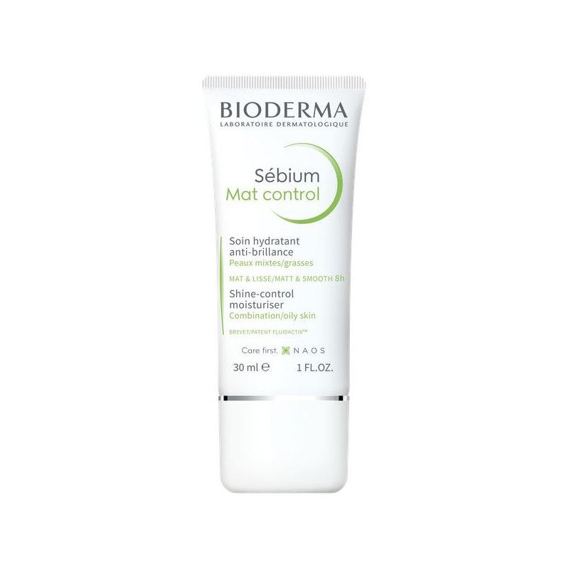 Sébium Mat Control - Soin Hydratant Anti-Brillance - Bioderma - 30 ml