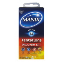 Préservatifs Manix - Discovery Kit - Tentations - 14 Préservatifs