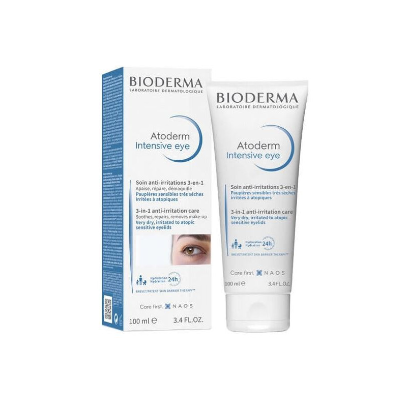 Atoderm Intensive Eye - soin anti-irritation - Bioderma - 100 ml