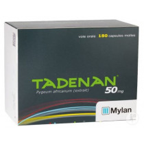 Tadenan 50 mg - Hypertrophie de la Prostate - 180 Capsules Molles