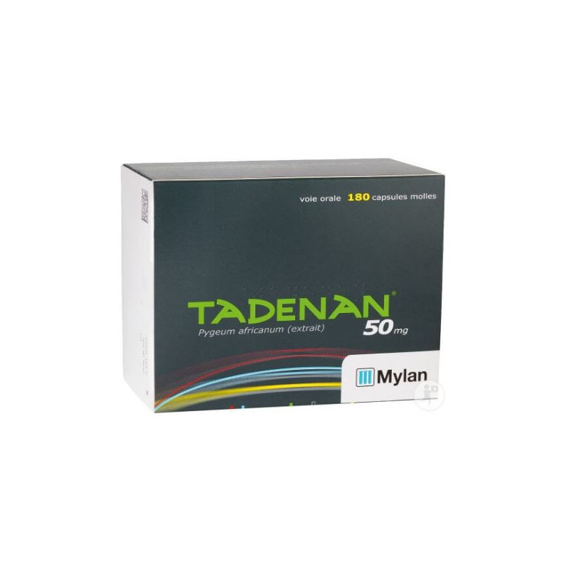 Tadenan 50mg, African Plum Tree 50mg, 180 soft capsules