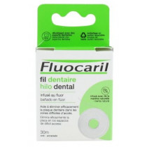Dental Floss - Infused with Fluorine - Fluocaril - 30 m
