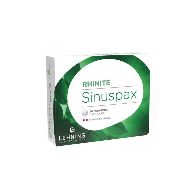 Sinuspax - Rhinites & Sunusites - Lehning - 60 comprimés à croquer