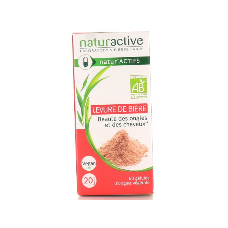 Brewer's Yeast - Hair & Nails - Naturactive - 60 Capsules
