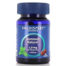 Sommeil Naturel - Mélatonine 1,9 mg - Valdispert - 30 gommes