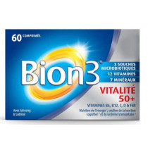 Bion3 Vitality 50+ - Vitality Activator - 60 Tablets