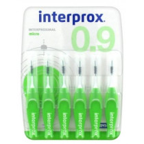Brossettes Interdentaire  - 0,9 mm -  Interprox Micro - 6 Brossettes