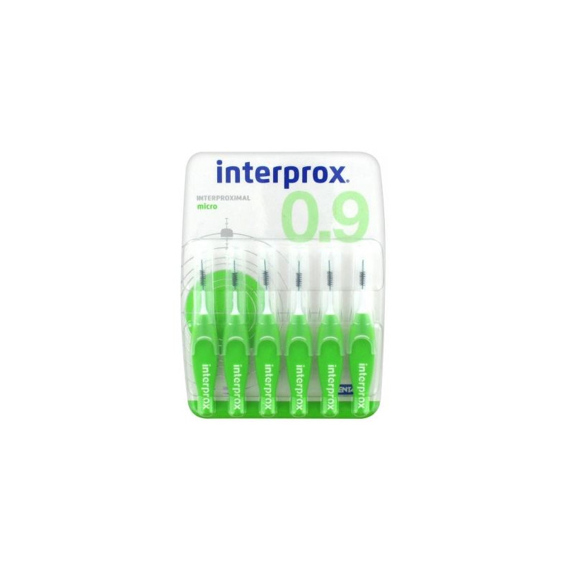 Interdental Brushes - 0.9 mm - Interprox Micro - 6 Brushes