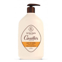 Surgras Bath and Shower Gel - Milk and Honey - Sensitive Skin - Rogé Cavaillès - 1L
