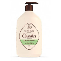 Green Almond Surgras Bath and Shower Gel - Sensitive Skin - Rogé Cavaillès - 1L