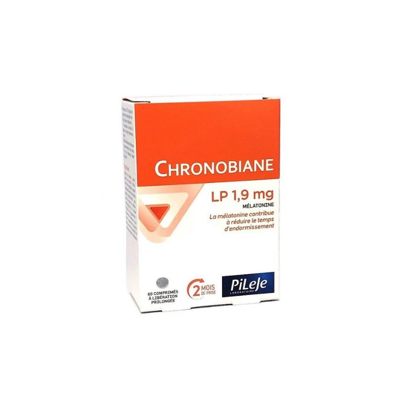 Chronobiane - Melatonin LP 1.9mg - Pileje - 60 tablets