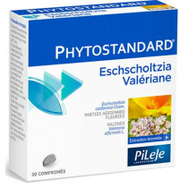 Phytostandard - Eschscholtzia, Valériane - Pileje - 30 comprimés