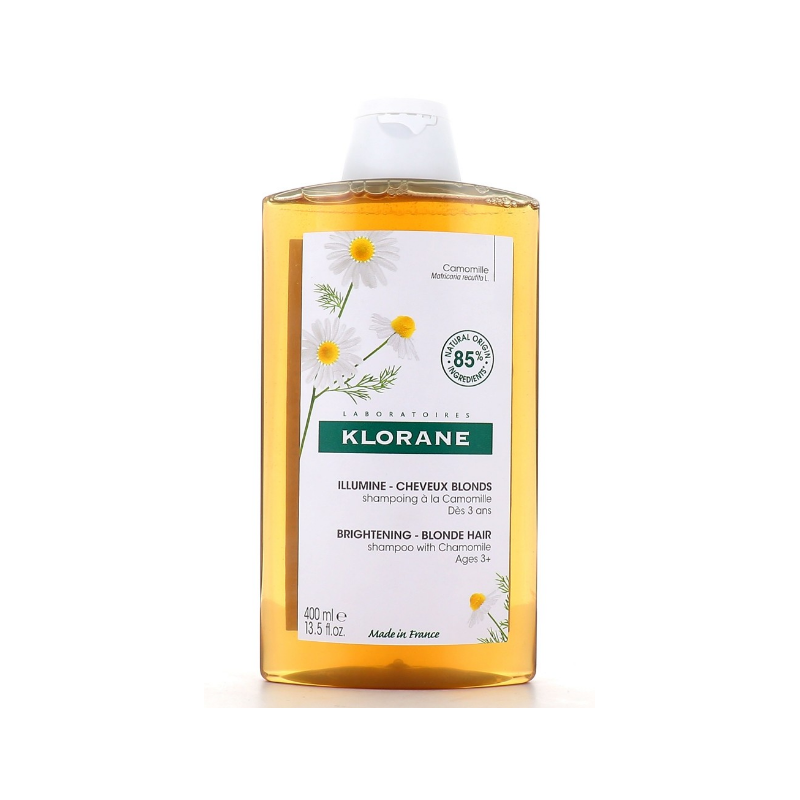 Blond Reflection Chamomile Shampoo, Blond Hair, From 3 years old - Klorane, 400 ml