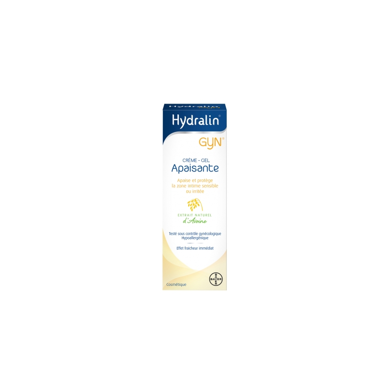 Crème Gel Apaisante - Apaise la zone intime - Hydralin Gyn - 15 g