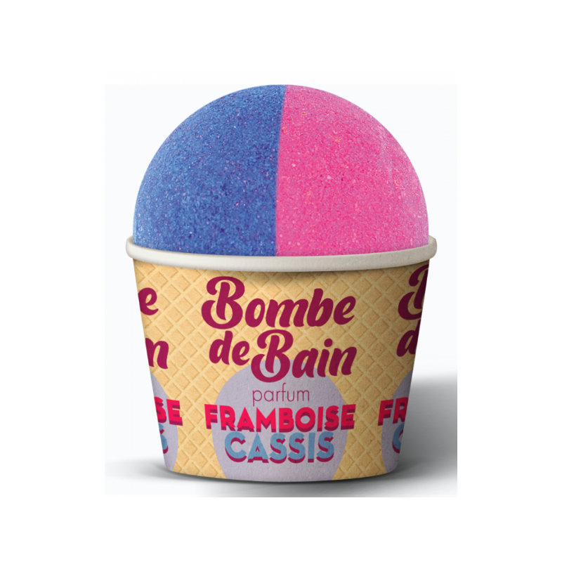 Boule de Bain - Framboise Cassis - Les Petits Bains de Provence - 115g