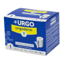 Urgoderm - Sparadrap Non Tissé Extensible 10x10 cm - Urgo - 1 Rouleau