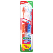 Toothbrush - Soft - Adults - GUM - N°1525 - Set of 2