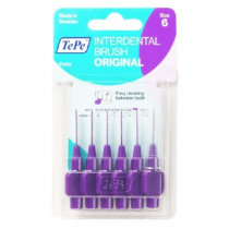 Interdental Brushes 1.1 mm - Size 6 - TePe - 6 Brushes