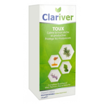 Dry and Productive Cough - Thyme/Lemon Flavor - Clariver - 175 ml