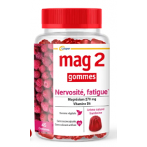 Mag2 - Nervousness - Fatigue - Magnesium - Cooper - 45 Gums