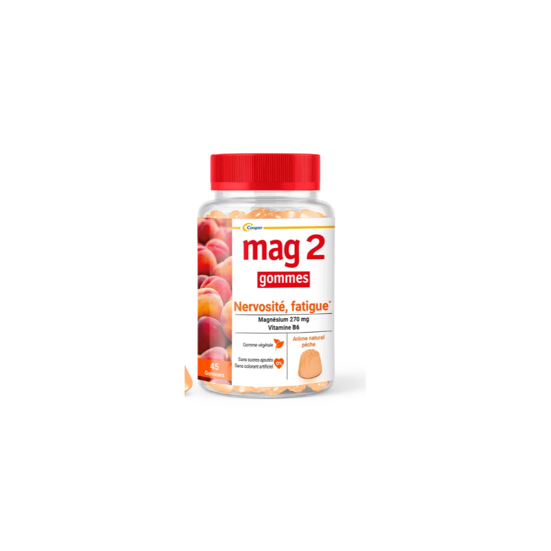 copy of Mag2 - Nervousness - Fatigue - Magnesium - Cooper - 45 Gums