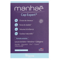 Cap Expert - Hair Loss - Vitality - Volume - Manhaé - 120 Capsules