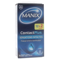 ContactPlus Condom - Intact Sensations - Manix - 14 Condoms