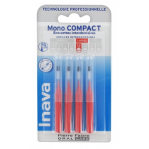 Interdental Brushes - Mono Compact - 1.5 mm - Inava - 4 Brushes