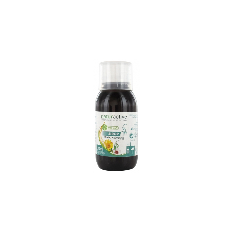 Essence syrup - Dry and oily cough - Naturactive - 120 ml