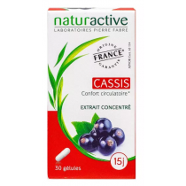 Cassis - Circulation - Naturactive - 30 gélules