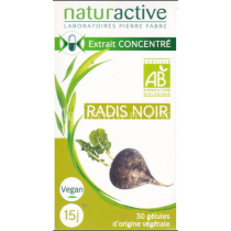 Black Radish - Transit & Digestion - Naturactive - 30 Capsules