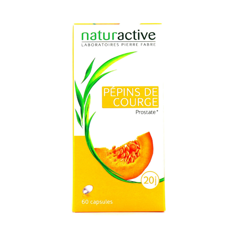 Pepins De Courge - Prostate - Naturactive - 60 capsules