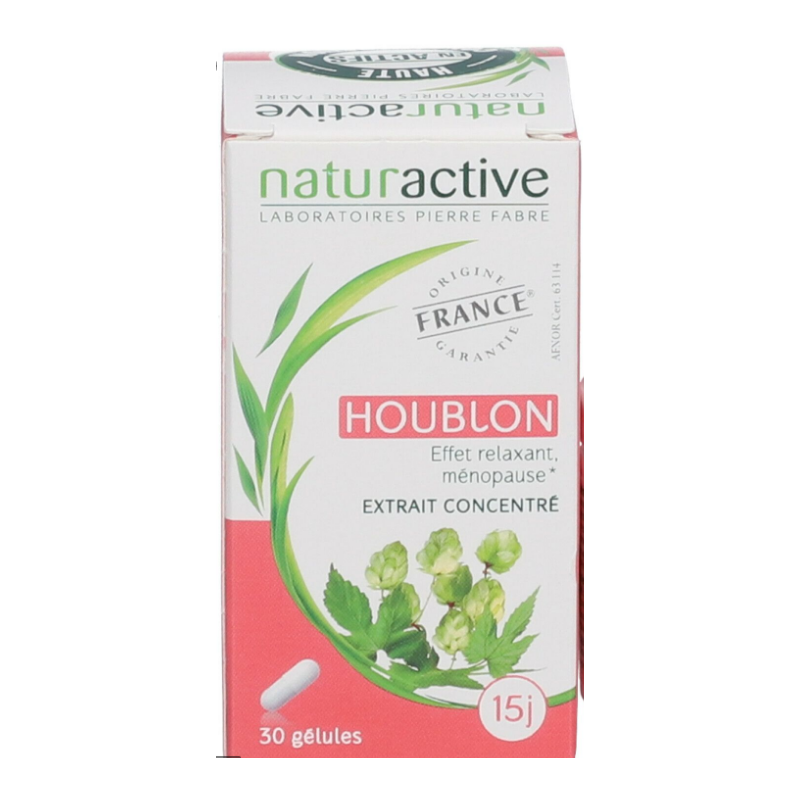 Hops - Relaxing & Menopause - Naturactive - 30 capsules
