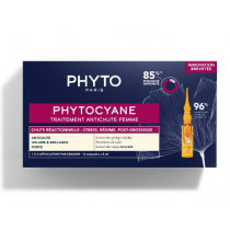PhytoCyane Traitement AntiChute Chute Réactionnelle - Phyto - 12 x 5ml