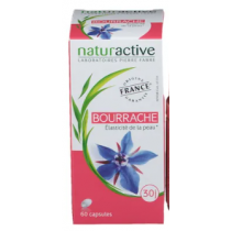 Bourrache - Elasticité de la Peau - Naturactive - 60 capsules