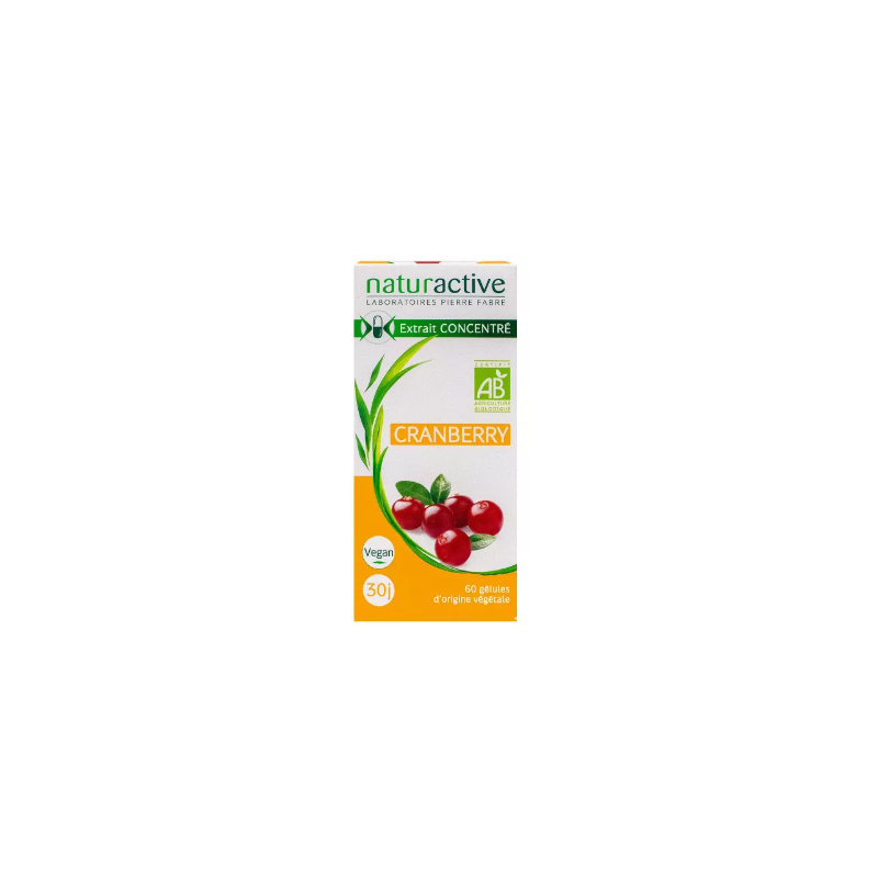 Cranberry - Urinary Comfort - Naturactive - 60 Capsules