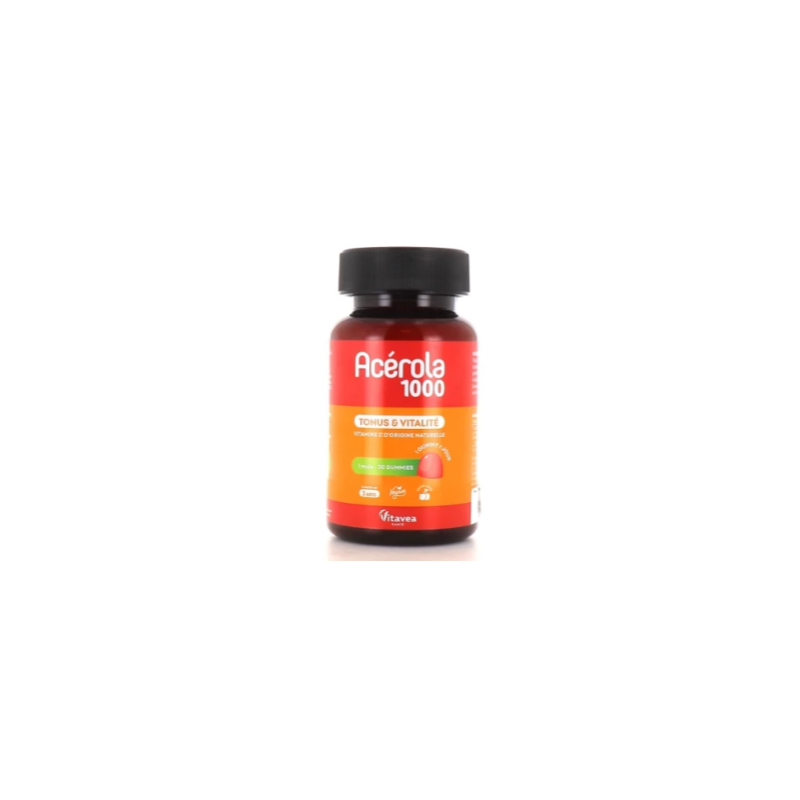 Acerola 1000 - Tonus & Vitality - Nutrisanté - 30 gummies