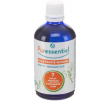 Massage Beauty Oil with 7 Vegetable Oils - Puressentiel - 100 ml