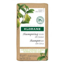 Shampooing Solide Cédrat - Cheveux Normaux à Gras - Klorane - 80 g