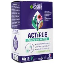 Actirub - Coups de Froid - Santé Verte - 15 sachets