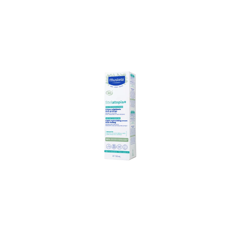 Stelatopia+ - Lipid-Replenishing Anti-Itching Cream - Mustela - 100 ml