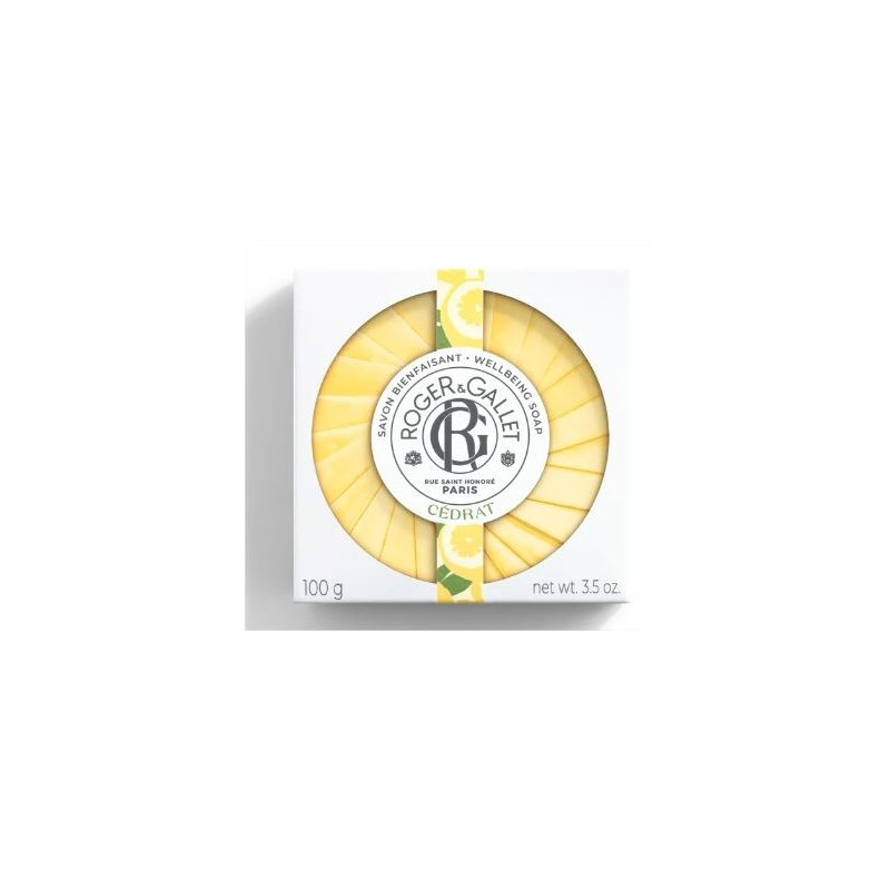 Roger & Gallet: Round, Perfumed Soap (Refill) – LEMON – 100g