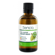 Huile Végétale d'Amande Douce - Sencia - 50 ml