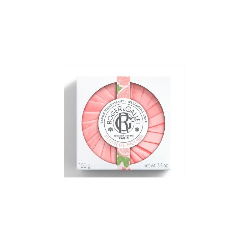 Roger & Gallet: Round, Perfumed Soap – FIG FLOWER – 100g